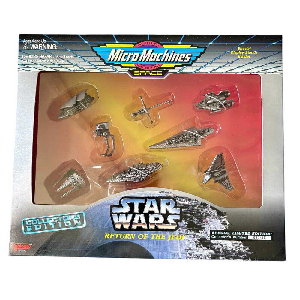 Micro Machines Star Wars Return of the Jedi Collectors Edition Set - New In Box